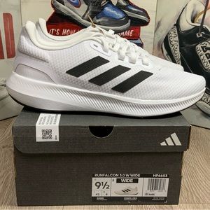 New Women Adidas Running Runfalcon 3.0 Wide Athletic Sneakers Sizes 8.5